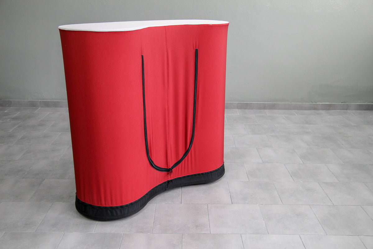 Theke mit Logo Druck