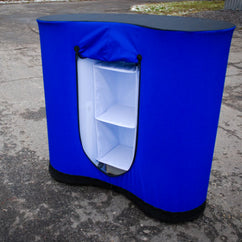 bedruckter Counter aufblasbar
