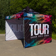 Logozelt 3x3 bedruckt