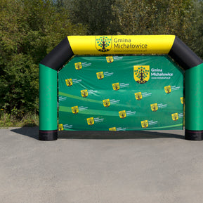 aufblasbarer Torbogen mit Banner luftdicht