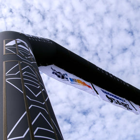 Torbogen aufblasbar mit Banner