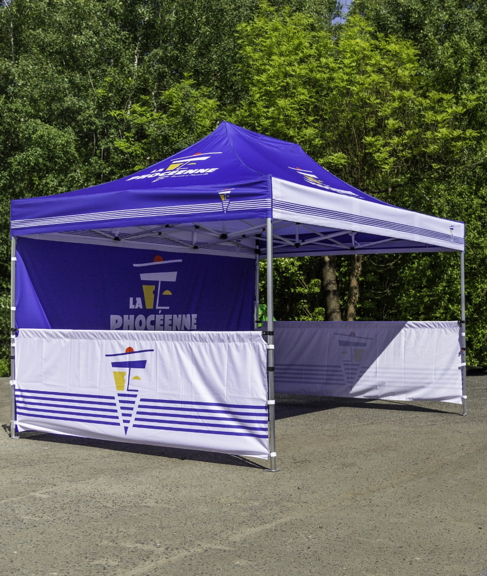 Messezelt faltbar 3x4m bedruckt