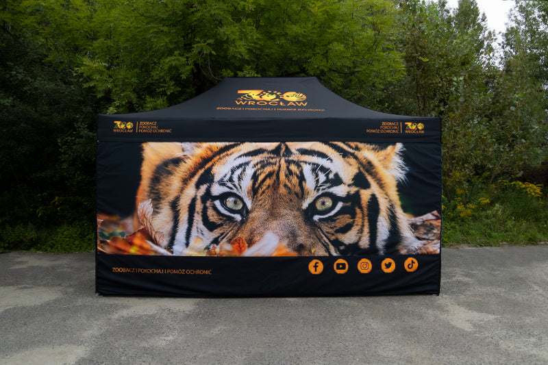 Stampa laterale 3x6mt in sublimazione - Gazebo 3x6