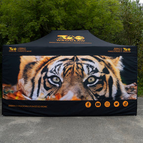 Stampa laterale 3x6mt in sublimazione - Gazebo 3x6