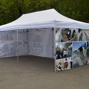 Faltpavillon 4x8 bedruckt