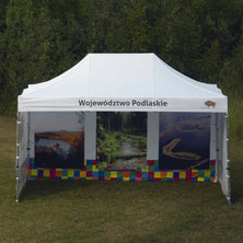 Faltpavillon 3x6 mit Logodruck