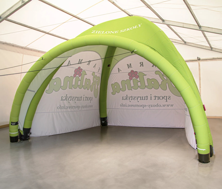 Pneumatishes lufdichtes Event Zelt 5x5 bedruckt