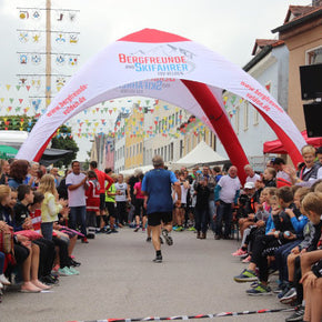 Aufblasbares Zelt beim Outdoor Event