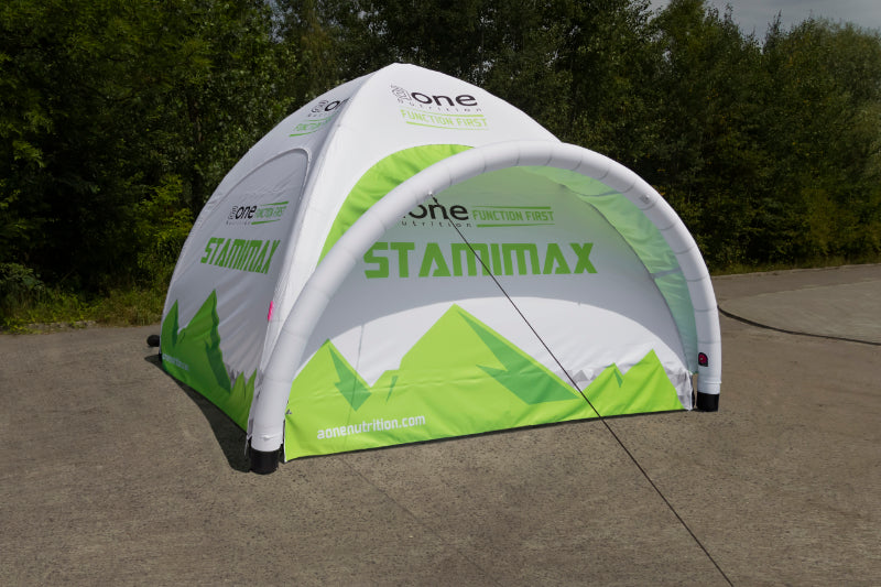 Aufblasbares Zelt Air mit Branding