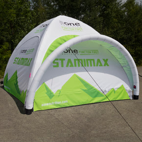 Aufblasbares Zelt Air mit Branding