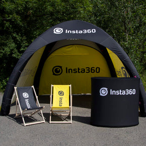 bedrucktes Event Zelt 5x5 im Set