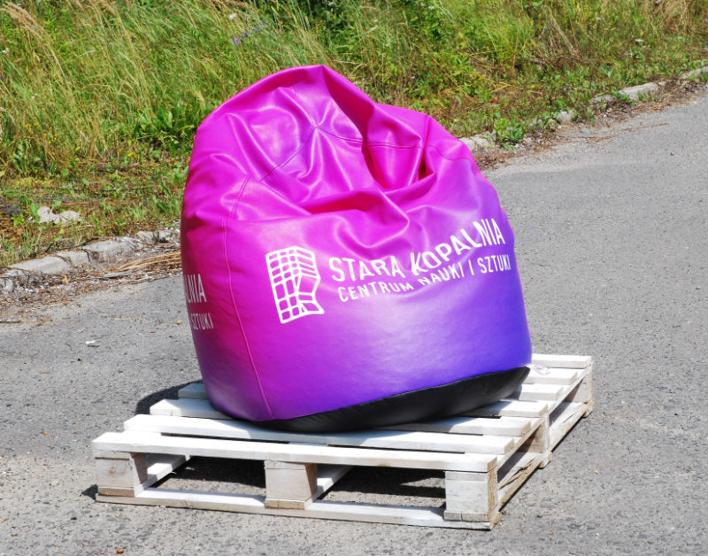 Sitzsack mit Branding