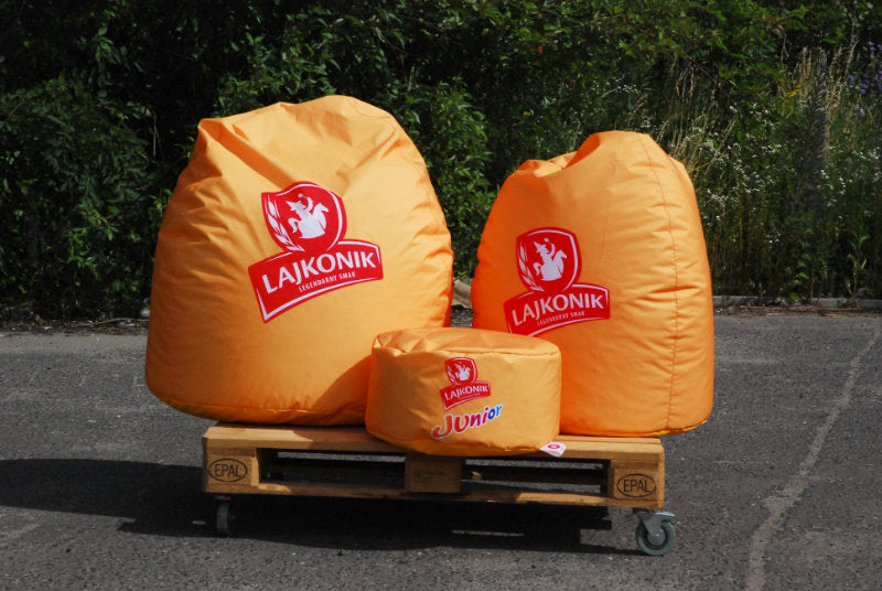 Sitzsack mit Logo Aufdruck