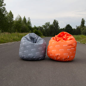 Sitzsack Sako XL mit Logos aus Polyester