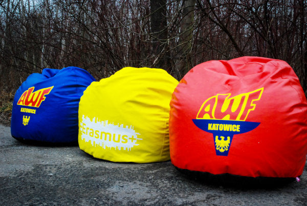Sitzsack rund bedruckt