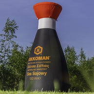 Aufblasbare Säule in Flaschenform