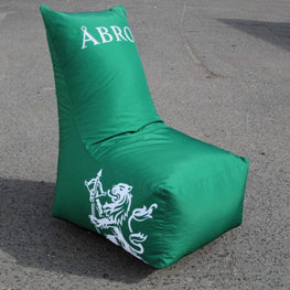 Sitzack Sessel mit Branding