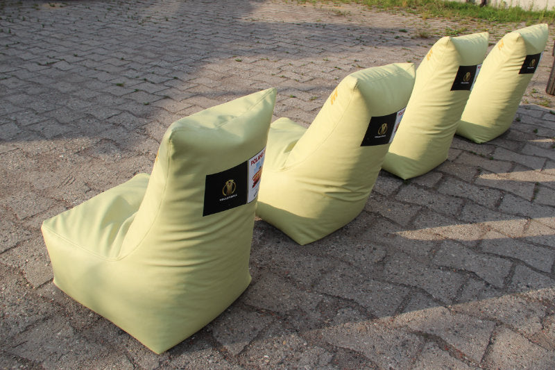 Sitzsack mit Logo