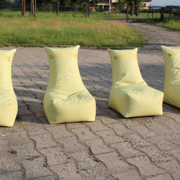 bedruckter chairbag