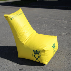 Sitzsack Sessel Logo bedruckt