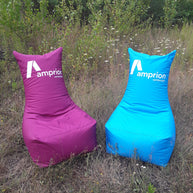 Sitzsack mit Rückenlehne Werbesessel