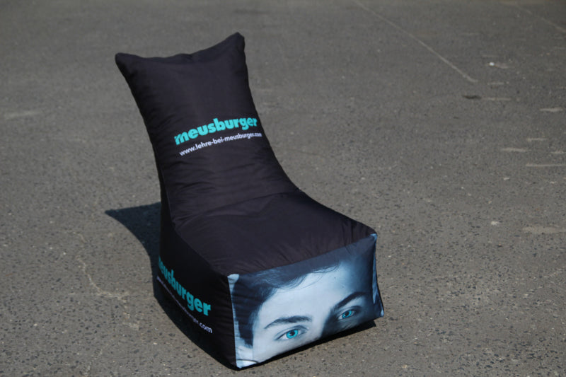 Sitzsack Sessel bedruckt