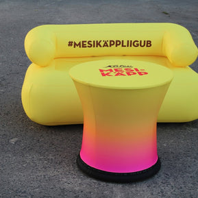 bedrucktes Sofa aufblasbar