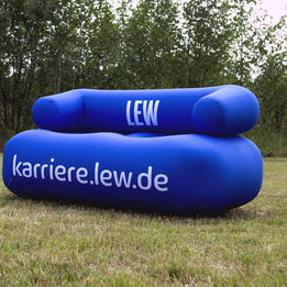 Aufblasbares luftdichtes Sofa mit Branding