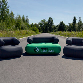 Aufblasbarer Event Sessel und Sofa bedruckt
