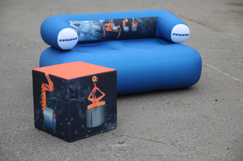 aufblasbares Messe Sofa