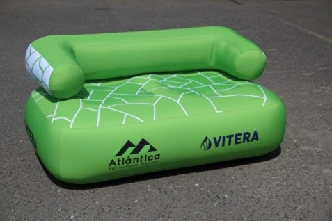 Sofa aufblasbar mit Logodruck