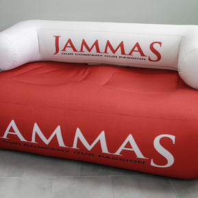 pneumatisches Sofa mit Logo