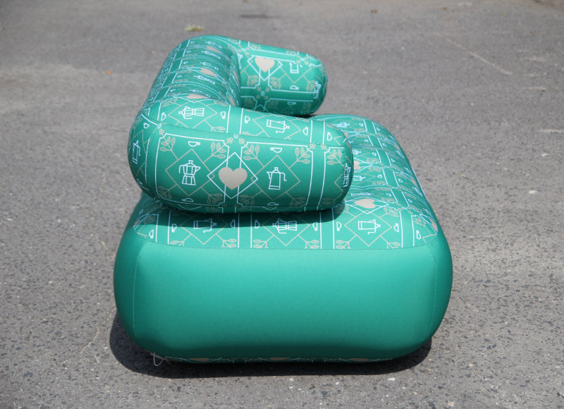 Sofa als Werbemittel