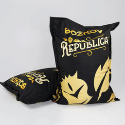 Rechteckiger Sitzsack Fatboy XL Logo bedruckt