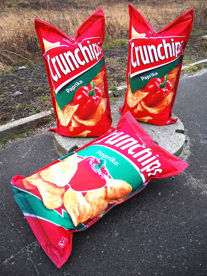 Sitzsack Rechteck bedruckt