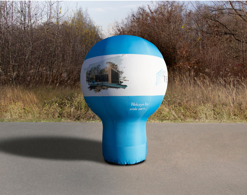 Standballon aufblasbar mit Logodruck