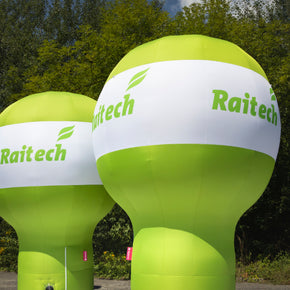 Werbeballon bedruckt Rund