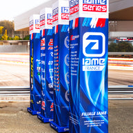 Säule LED mit Logodruck