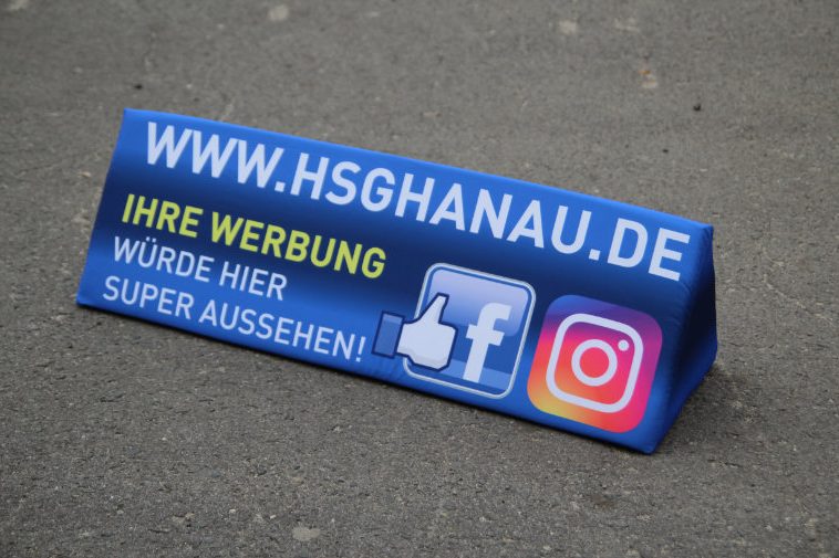 Schaumstoff Werbebande