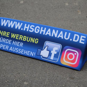Schaumstoff Werbebande