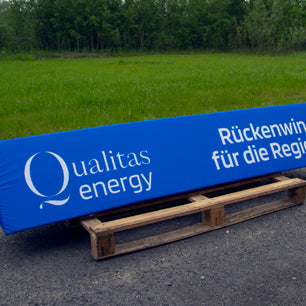 Dreieck Softbande mit Logodruck