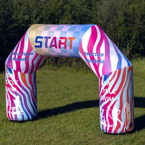 Event Torbogen aufblasbar bedruckt