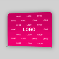 Display Sponsorenwand 300cm Druck auf Texilien