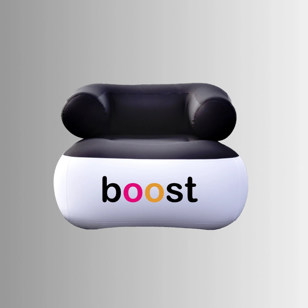 Aufblasbarer Sessel mit Logo bedrucken