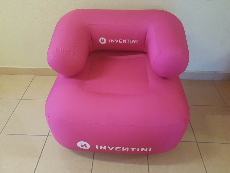 Aufblasbarer Sessel mit Logo