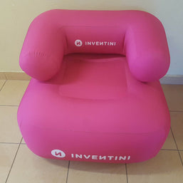 Aufblasbarer Sessel mit Logo