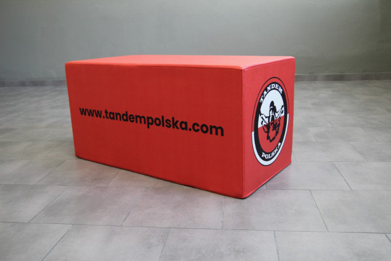 Werbe Quader 40x80x40cm bedruckt