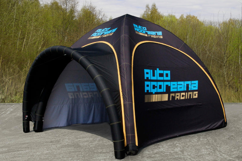 aufblasbares Zelt 4x4 Logodruck