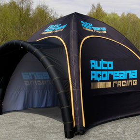 aufblasbares Zelt 4x4 Logodruck