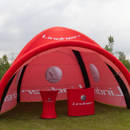 aufblasbares Zelt 4x4 5x5 6x6 bedruckt